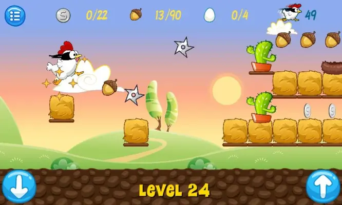 Ninja Chicken android App screenshot 0