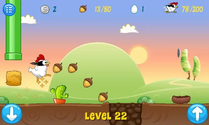 Ninja Chicken android App screenshot 1